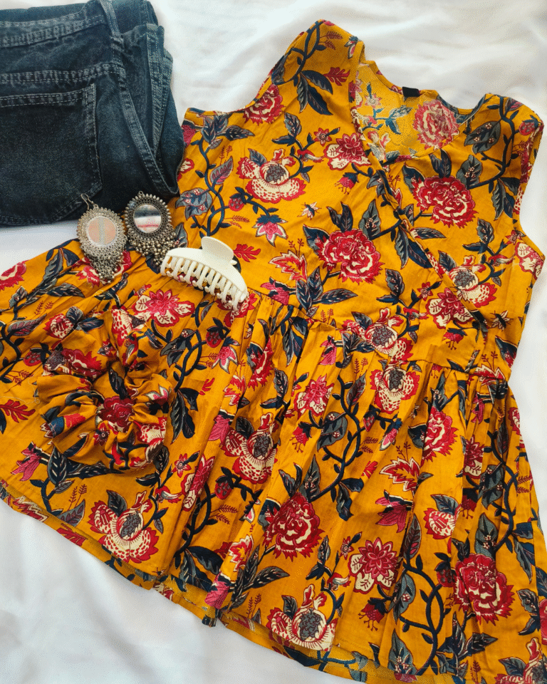 Heer– Vibrant Cotton Kurti