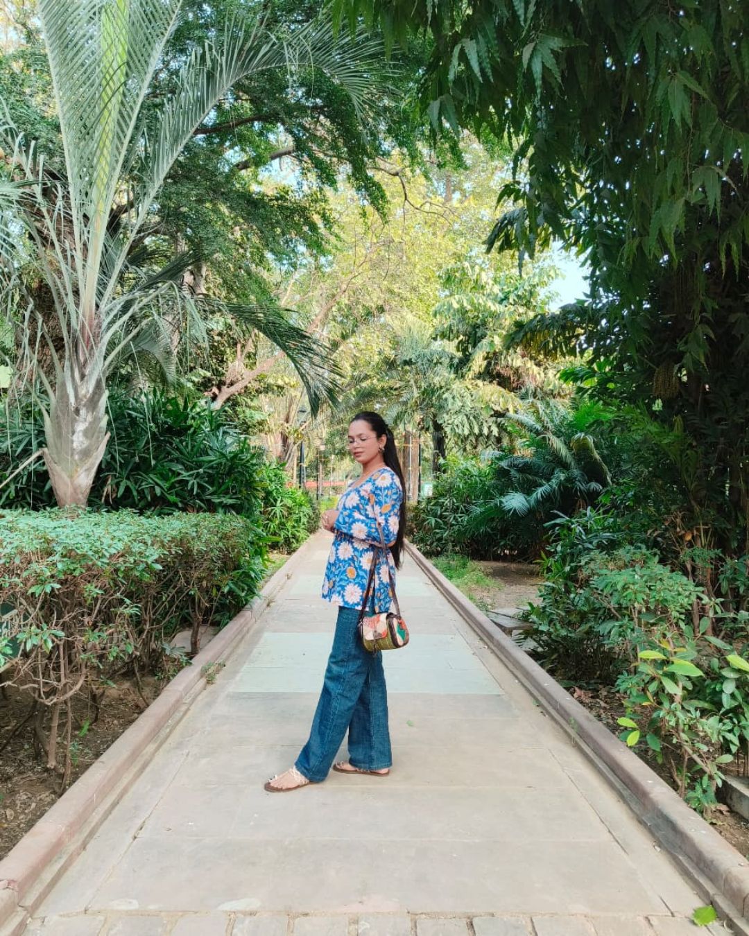 Hand block print pure cotton short kurtis