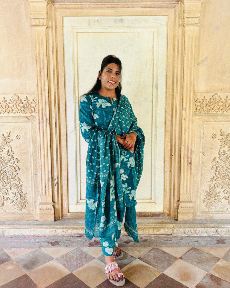 Stitched Cotton Dupta Suit Set