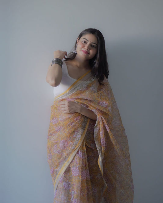 Kota doriya silk saree