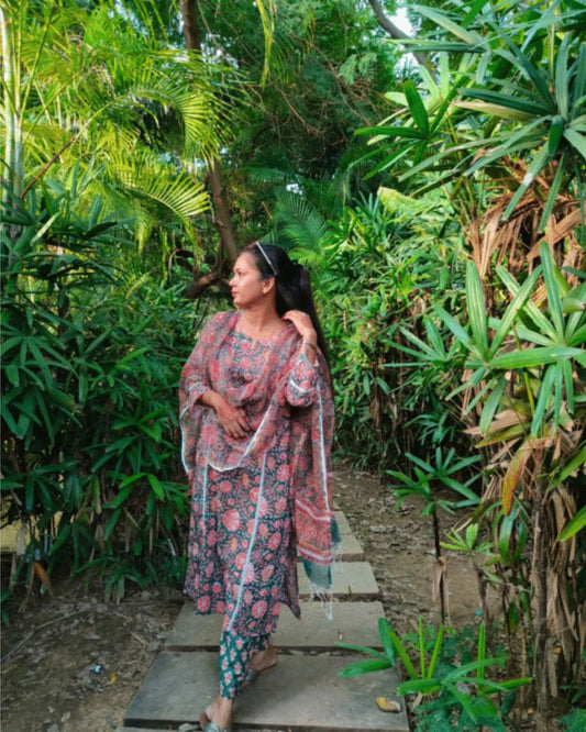 Stitched Kota Doriya Suit