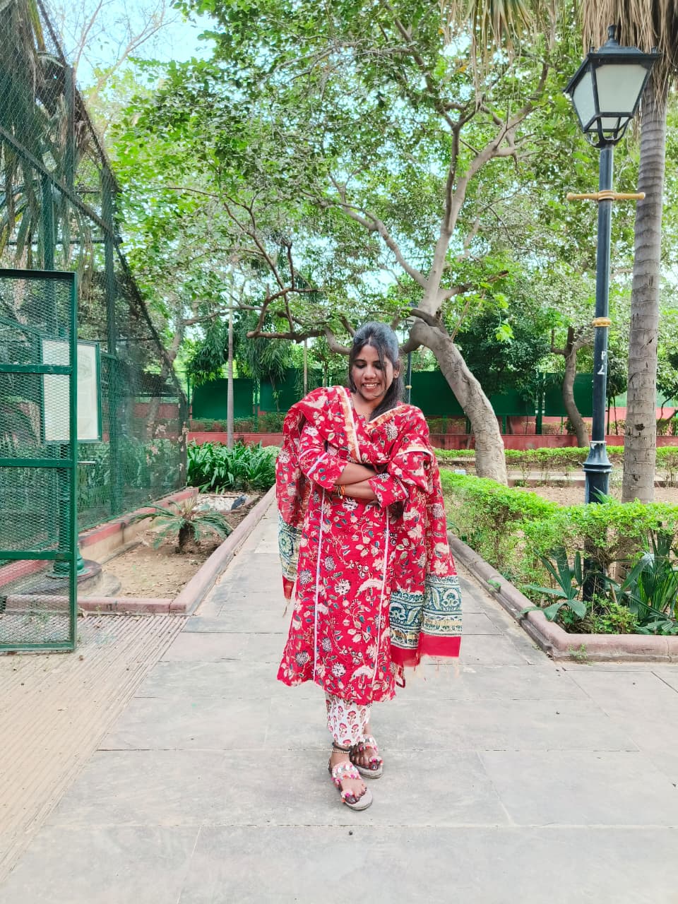 Stitched Chanderi Slik Dupta Suit Set