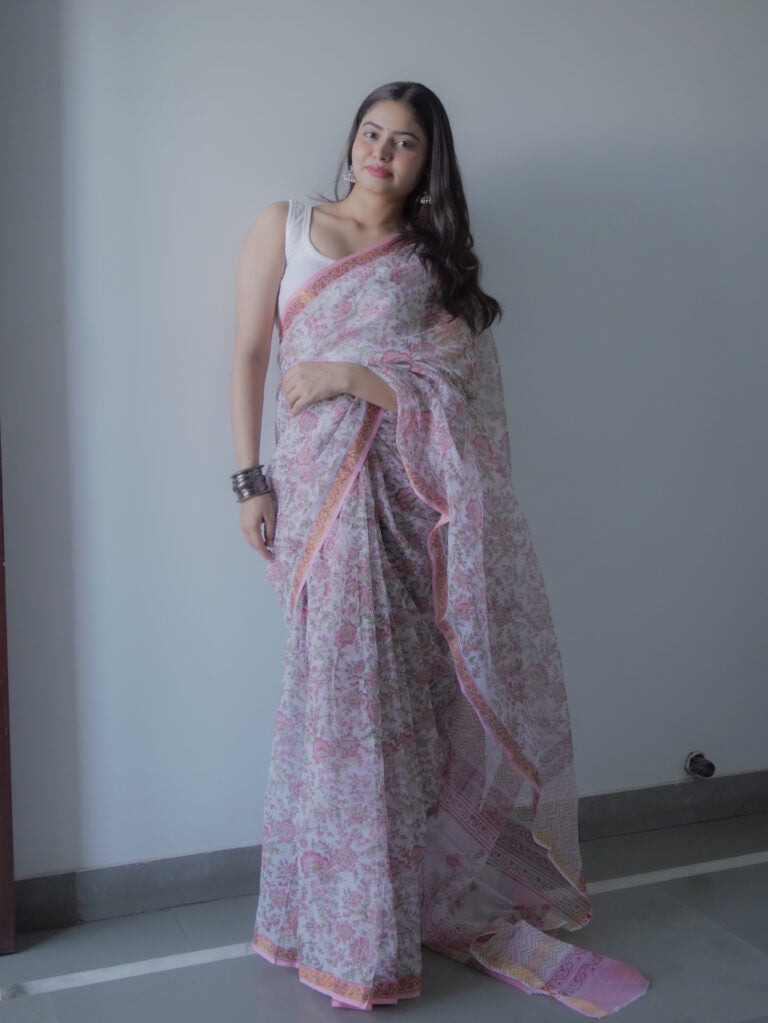 Kota doriya silk saree