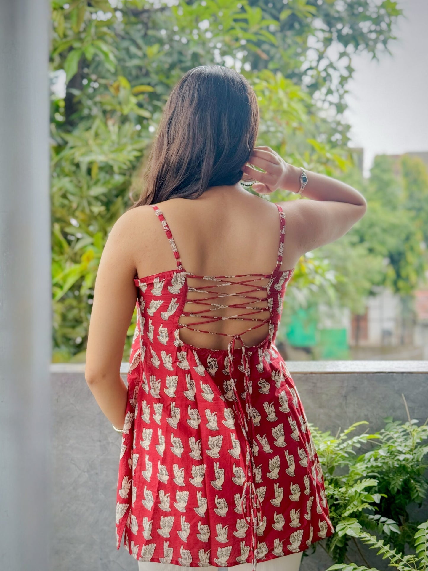 Kammo- Desi Touch Pure cotton Kurti